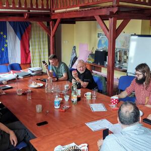 Treffen und Besprechung der Projektpartner in Litoměřice, Kennenlernen der Schutzgebiete und deren Besuch #1