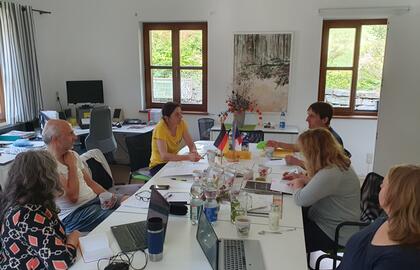 Gemeinsames Arbeitstreffen beim dt. Partner NSZ Erzgebirge