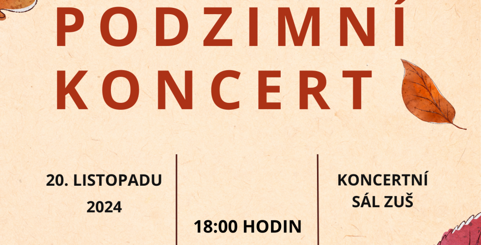 Podzimní koncert - veřejný