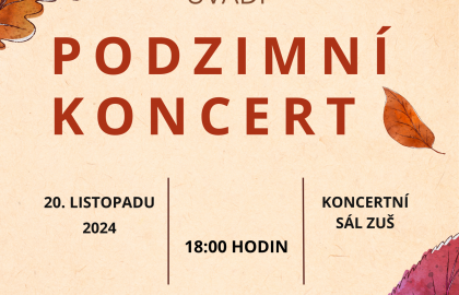 Podzimní koncert - veřejný